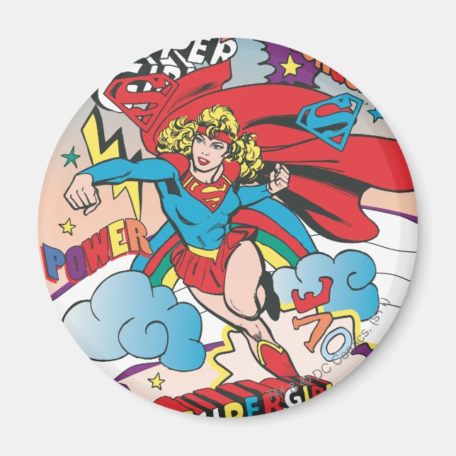 Aimant Supergirl Love Conquise (Devant)