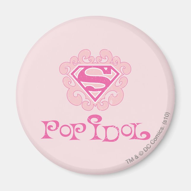 Aimant Supergirl Pop Idol (Devant)