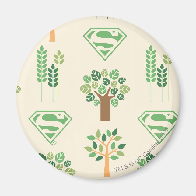 Aimant Supergirl Trees (Devant)