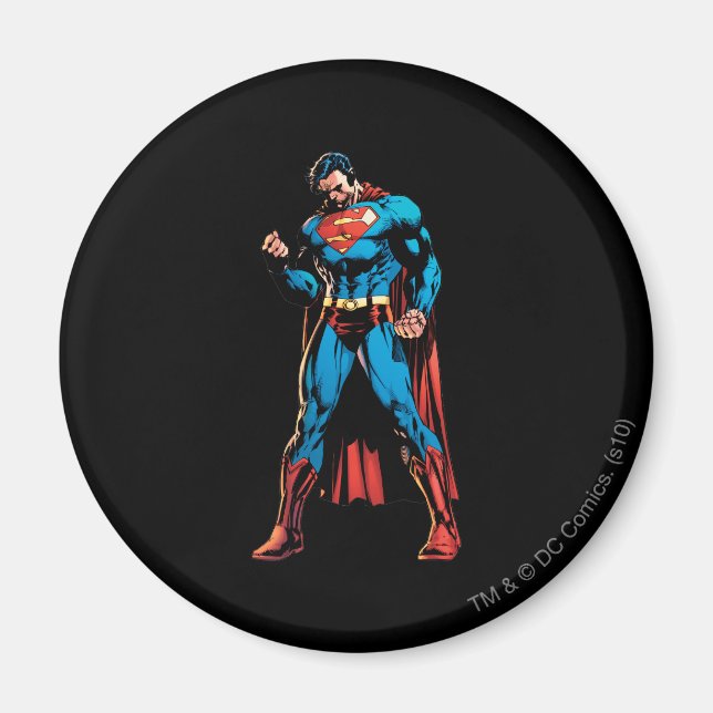 Aimant Superman - Main dans le poing (Devant)