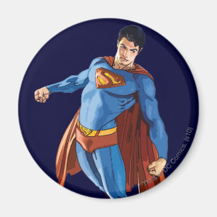 Aimant Superman qui regarde vers le bas