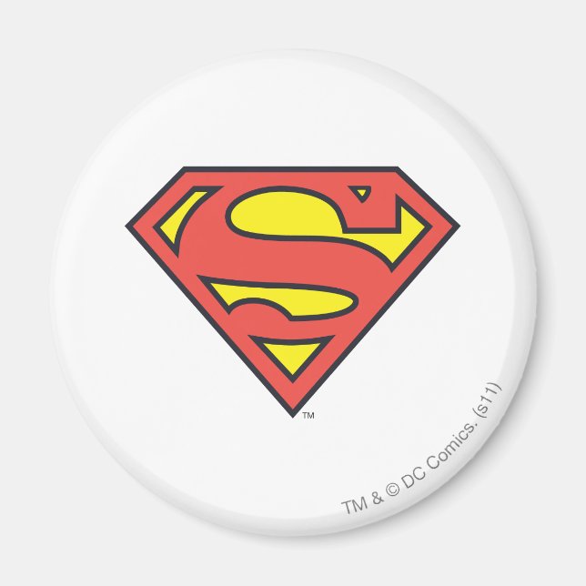 Aimant Superman S-Shield | Logo Superman (Devant)