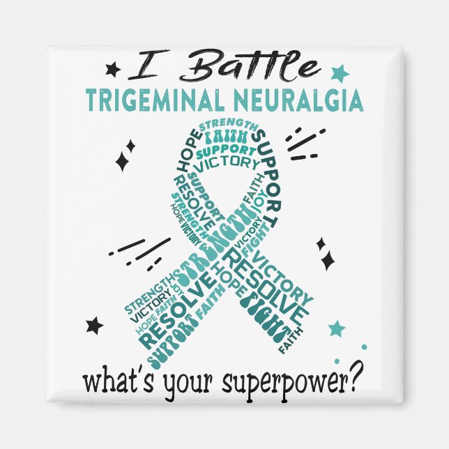 Aimant Support Trigeminal Neuralgia Warrior Toxits (Devant)