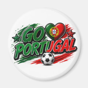 Aimant Supporter du PORTUGAL Fierté portugaise Foot