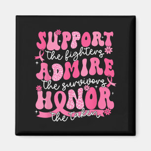 Aimant Suprt Admire Honor Breast Cancer Sensibilisation G