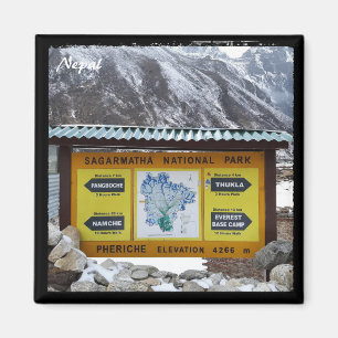 Aimant Sur le chemin de l'Everest, Himalaya - Népal