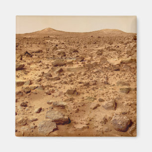 Aimant Surface rocheuse de la planète Mars
