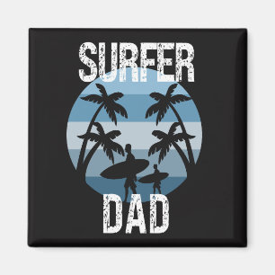 Aimant Surfer papa