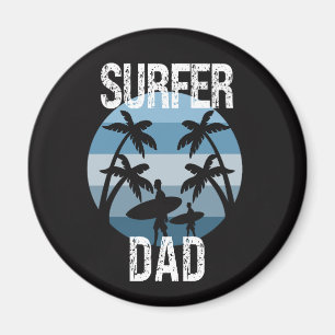 Aimant Surfer papa
