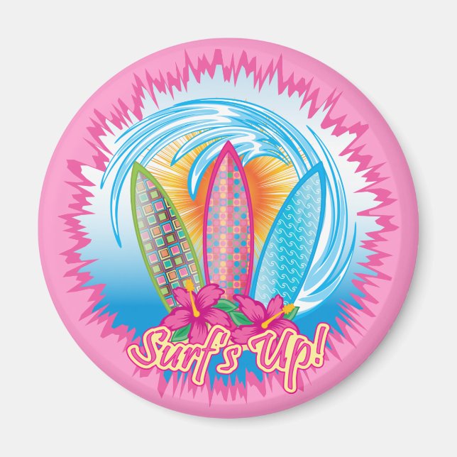 Aimant Surf's up (Devant)