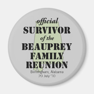 Aimant Survivant de la Réunion familiale de l'Alabama (ve