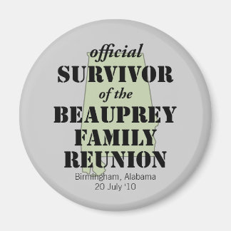 Aimant Survivant de la Réunion familiale de l'Alabama (ve