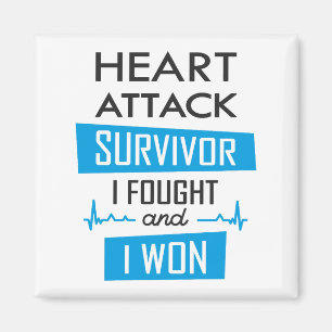 Aimant Survivant de l'attaque cardiaque, je me suis battu