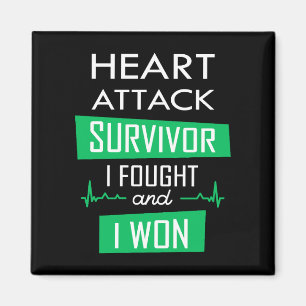 Aimant Survivant de l'attaque cardiaque, je me suis battu