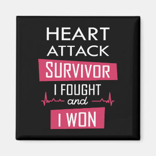 Aimant Survivant de l'attaque cardiaque, je me suis battu