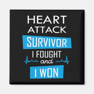 Aimant Survivant de l'attaque cardiaque, je me suis battu