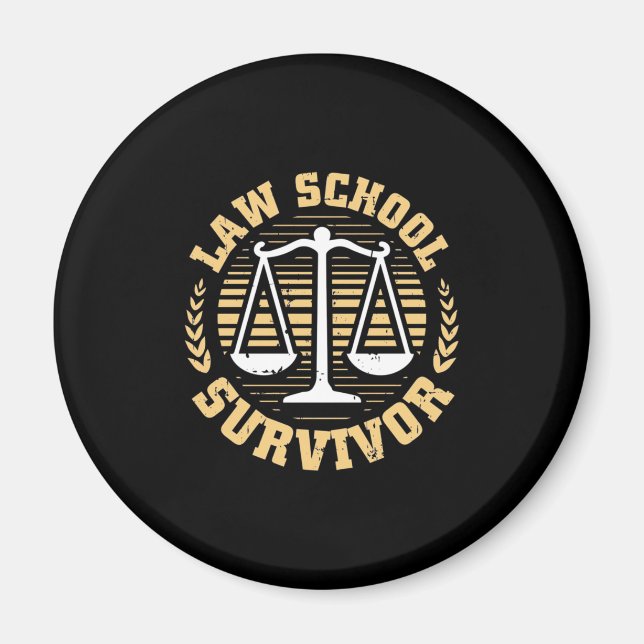 Aimant Survivant de l'école de droit (Devant)
