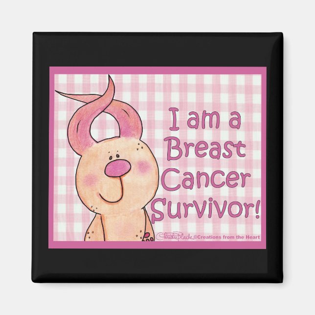 Aimant Survivant du cancer du sein (Devant)