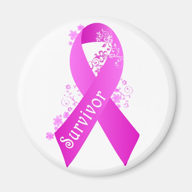 Aimant Survivant du cancer du sein (Devant)