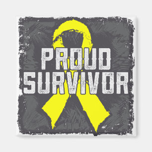 Aimant Survivant fier de cancer du testicule
