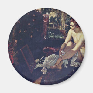 Aimant Susanna, par Tintoretto Jacopo (la meilleure