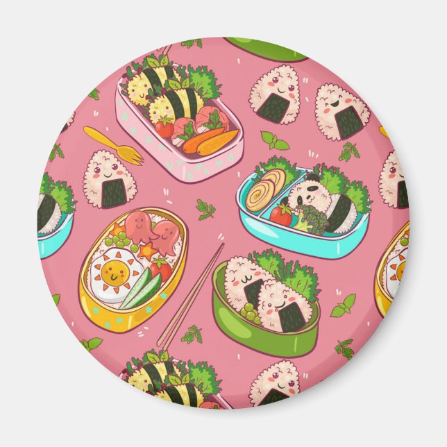Aimant Sushi mignon (Devant)