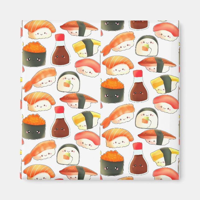 Aimant Sushi Mignon (Devant)