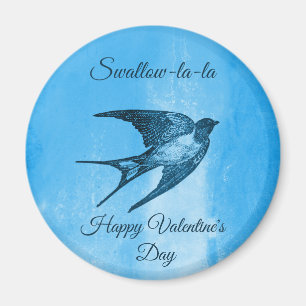 Aimant Swallow la-la naughty Valentine's Day