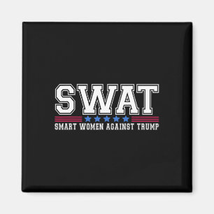 Aimant Swat Smart Women contre Trump Funny Anti-Trump 20
