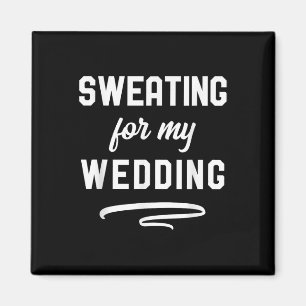 Aimant Sweer Pour Mon Mariage Je Drôle Mariée Groom Worko