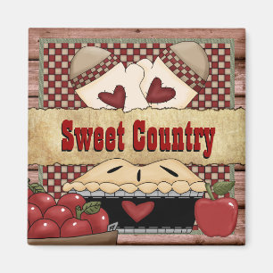 Aimant Sweet Country Apple Pie Mag