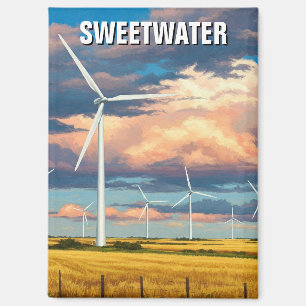 Aimant Sweetwater Texas Travel