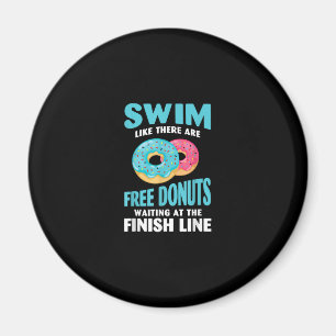 Aimant Swimming Lover