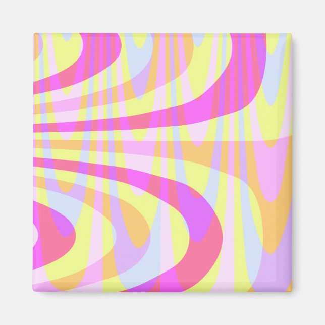 Aimant Swirls des années 70 (Devant)