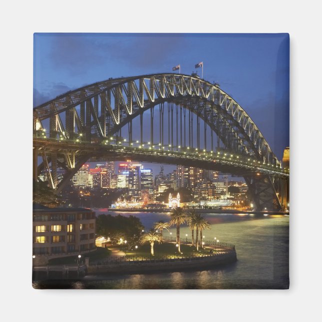 Aimant Sydney Harbour Bridge et Park Hyatt Sydney Hotel (Devant)