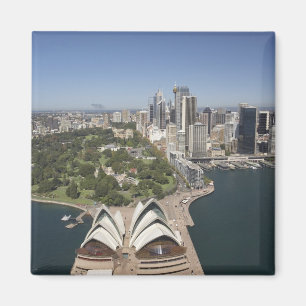 Aimant Sydney Opera House, Royal Botanic Gardens, CBD