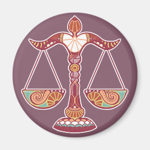 Aimant Symbole astrologique de la Libra