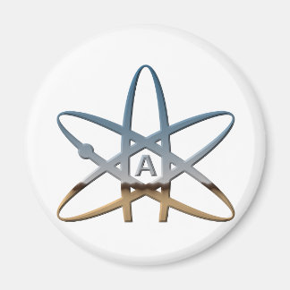 Aimant Symbole atomique athée de Logidea