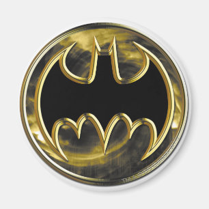 Aimant Symbole Batman   Logo Or