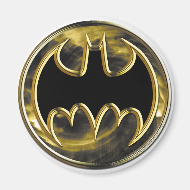 Aimant Symbole Batman | Logo Or (Devant)