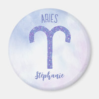 SYMBOLE D'Astrologie Pretty Aries Personnalisé Pur
