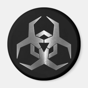 Aimant Symbole de danger des logiciels malveillants