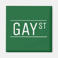 Symbole de la Fierté Gay Street de Whimsical Parti