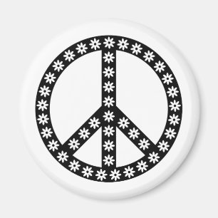 Aimant Symbole de la paix de Daisy