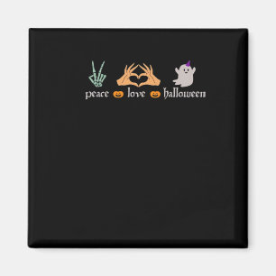 Aimant SYMBOLE DE LA Paix Halloween Squelette sorcière ma