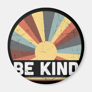 Aimant Symbole de la paix Tie Dye Hippie Be Kind