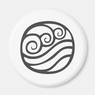 Aimant Symbole de l'eau