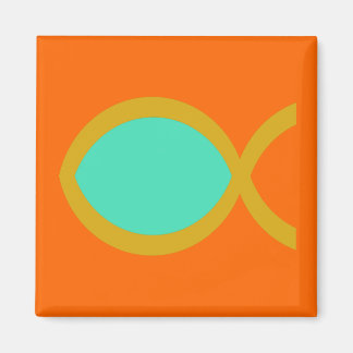 Aimant Symbole de poisson chrétien