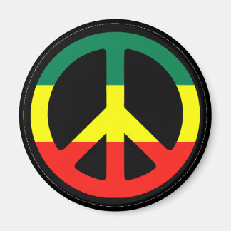 Aimant Symbole de Rasta Peace