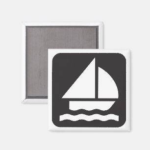 Aimant Symbole de voile magnétique